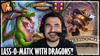 LASS-O-MATIC IS YOUR DRAGON FINISHER! - Hearthstone Battlegrounds