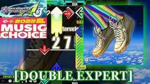 【DDR A3】 Go Down [DOUBLE EXPERT] 譜面確認＋Clap