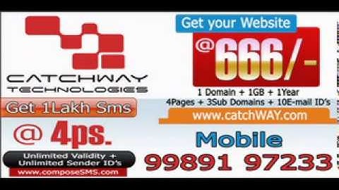 Web design services and solutions provider company in Etawah Catchway Technologies call:09866882829