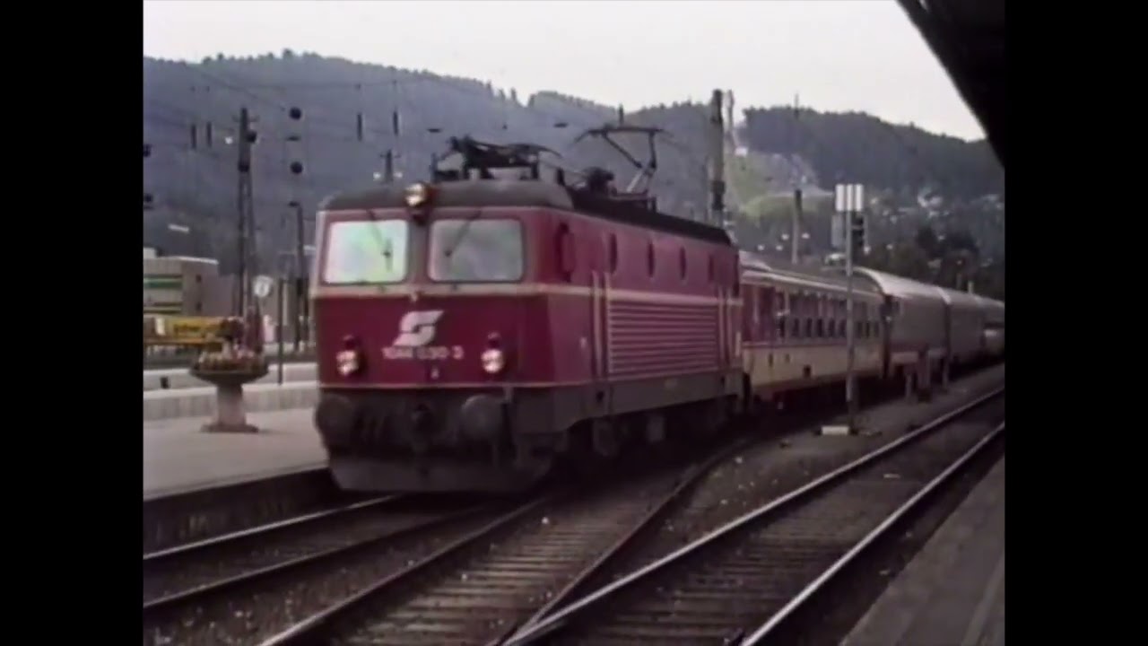 Railways of Austria 1991 - Innsbruck Trains, Part 5