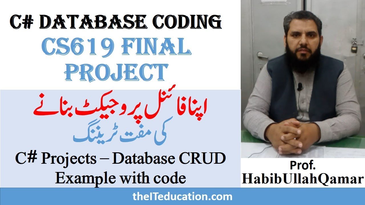 CS619 Final project Test Phase Deliverable | C# Tutorial | Database ...