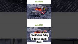 Etiket Tofaş Skin Code