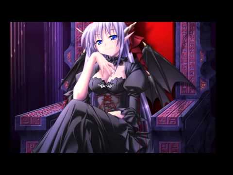 Anime girl evil smirk