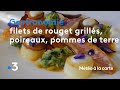 Gastronomie  filets de rouget grills poireaux et pommes de terre  mto  la carte