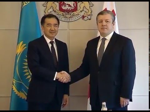 საქართველოს პრემიერ-მინისტრი ყაზახეთის პირველ ვიცე-პრემიერს შეხვდა