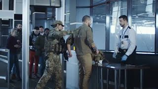 Man Transitting Weapon Arrested  Stock Video
