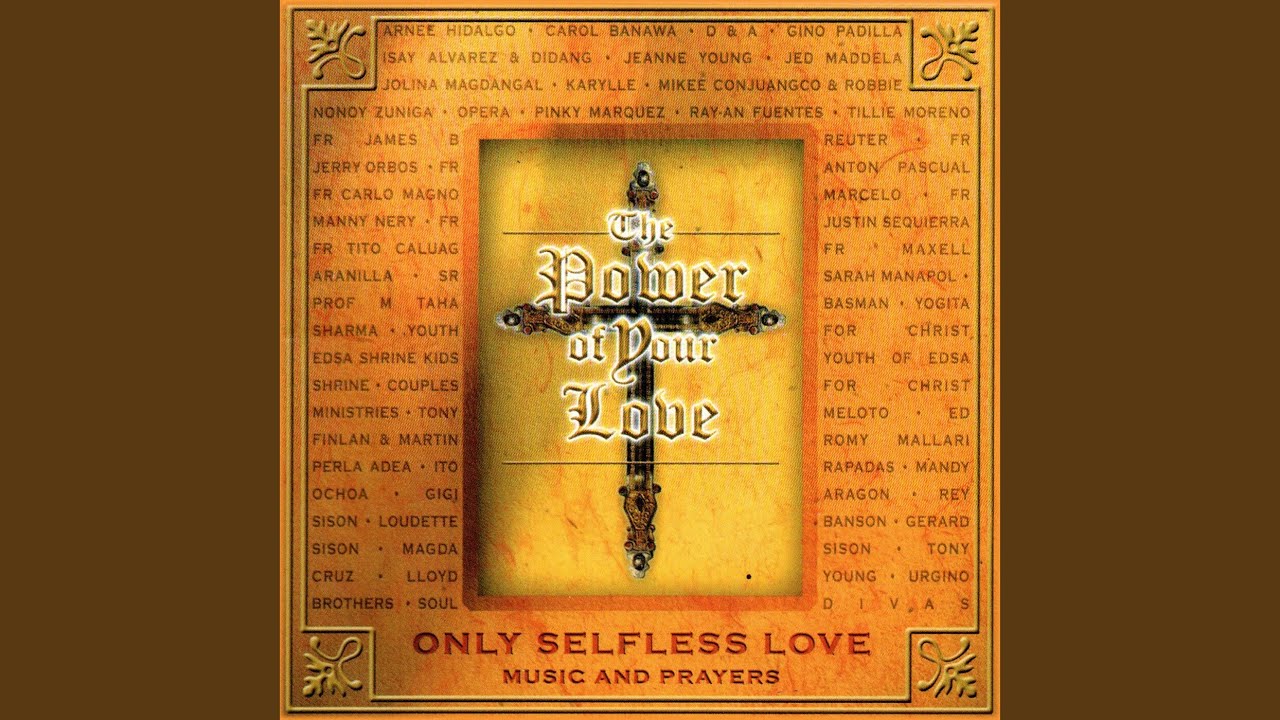 Watch Only Selfless Love on YouTube Watch Only Selfless Love on YouTube