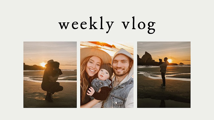WEEKLY VLOG: Family Photos + a workweek as a photographer!