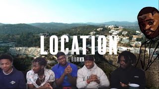 Dave - Location (ft. Burna Boy) REACTION