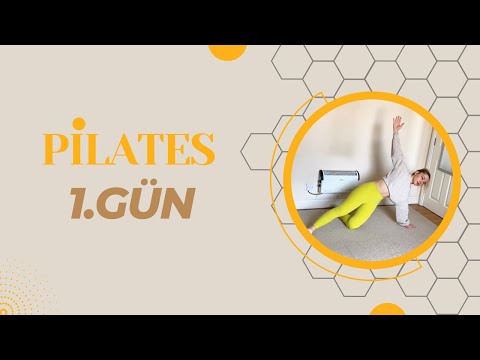 Evde Pilates | 21 Günlük Seri | 1. GÜN | Evde Egzersiz