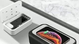 SIMPLIX UV Sanitizer Wireless Charger Box