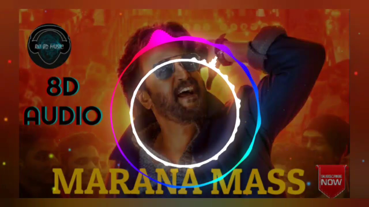 Marana Mass  8D Audio Song  Petta  Rajinikanth Vijay Sethupathi 8D Songs