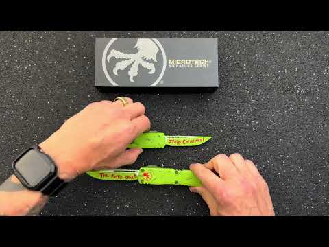 Microtech Grinch Theme Ultratech