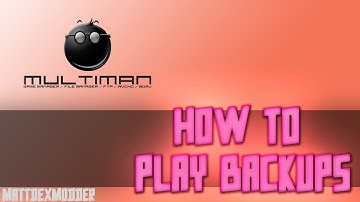 How To Play Backups On PS3