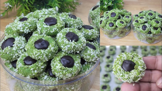 Varian Baru Isian Toples Lebaran Matcha Cookies