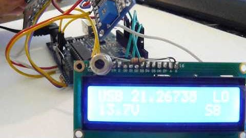 Arduino VFO w/ AD9850 DDS and HD44780 LCD