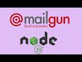 How to send emails with Mailgun from a Node.js application