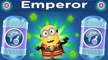 Emperor Despicable Me Minion Rush Level Up Costume fullscreen gameplay walkthrough ios / android