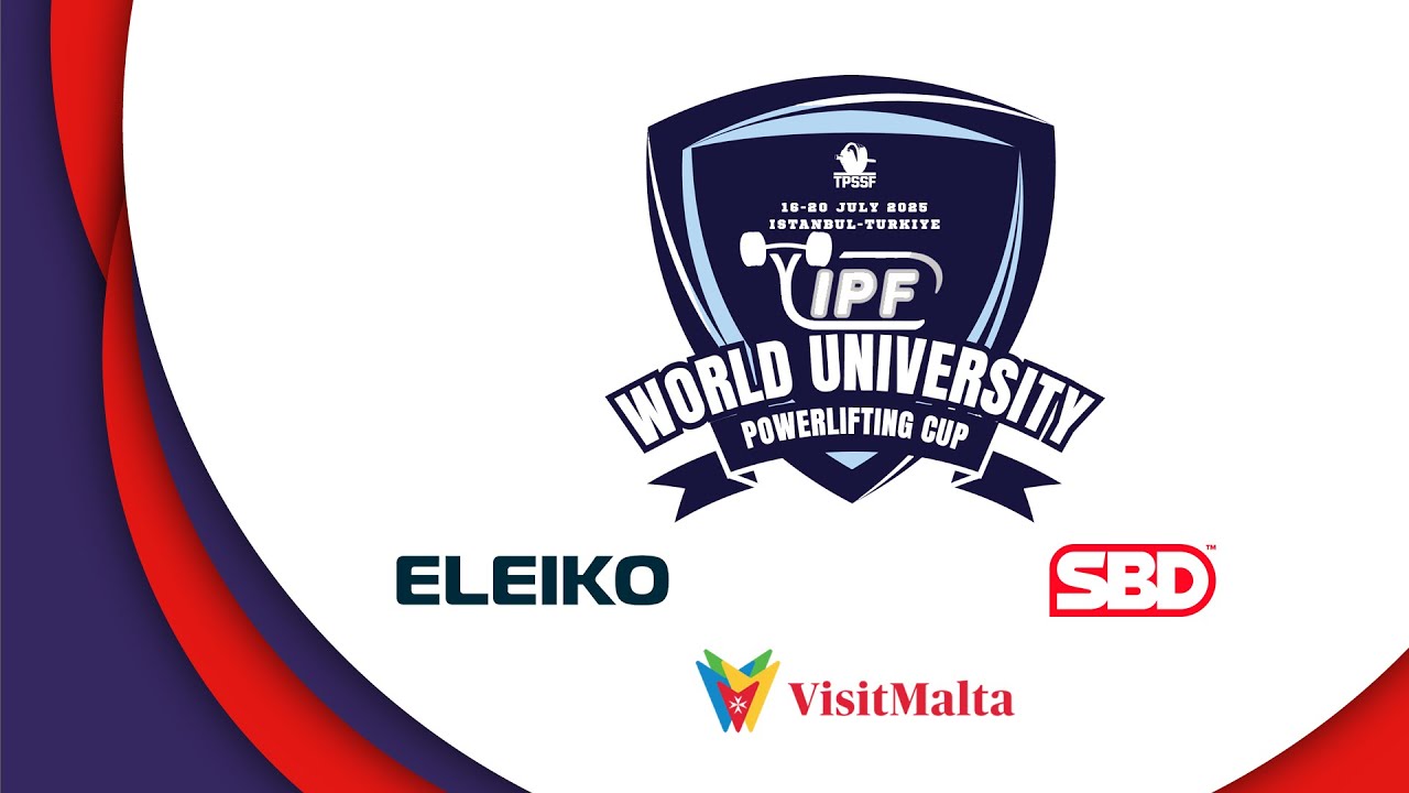 ウエイトトレーニング SBD World university cup 2025 Men - 59 & - 66 kg - IPF University Cup Powerlifting 2025 - YouTube