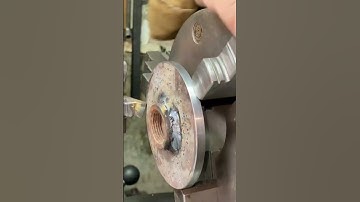 Metal plate balance in Lathe Chuck #shortvideos #machinary #automobile #machienry