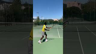Practice on Barcelona 🇪🇸#tennis #barcelona #tenniscoach