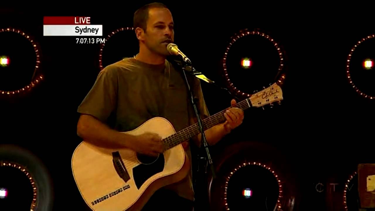 Jack Johnson, Spring wind Fall Line Live Earth, Sydney YouTube