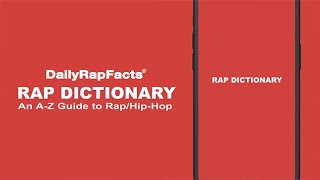 Get the Rap Dictionary App