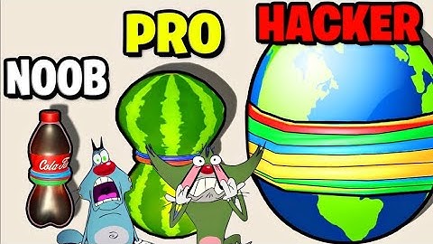 Noob vs Pro vs Hacker -  Asmr Flexy Ring | Oggy and Jack Playing Asmr Games !