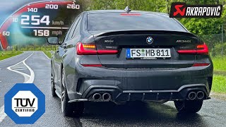 Tuv & Eu Legal // Bmw M340I Akrapovic Exhaust & 200 Cell Downpipe