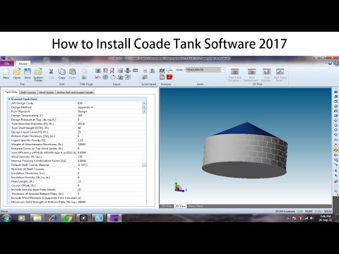 How to Install COADE Tank Software