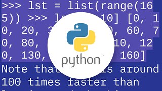 Pythonic way to return list of every nth item in a larger list