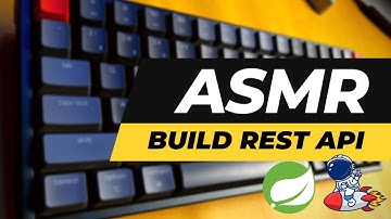 Building REST API with Spring Boot - Keyboard Typing ASMR