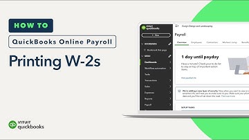 How to print W-2s in QuickBooks Online Payroll