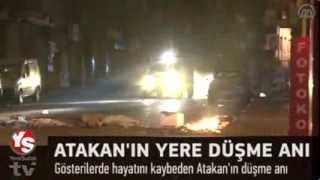 Hatayda Izinsiz Gösteriler Sırasında Hayatını Kaybeden Ahmet Atakanın Binadan Düşme Anı Kentte Yay