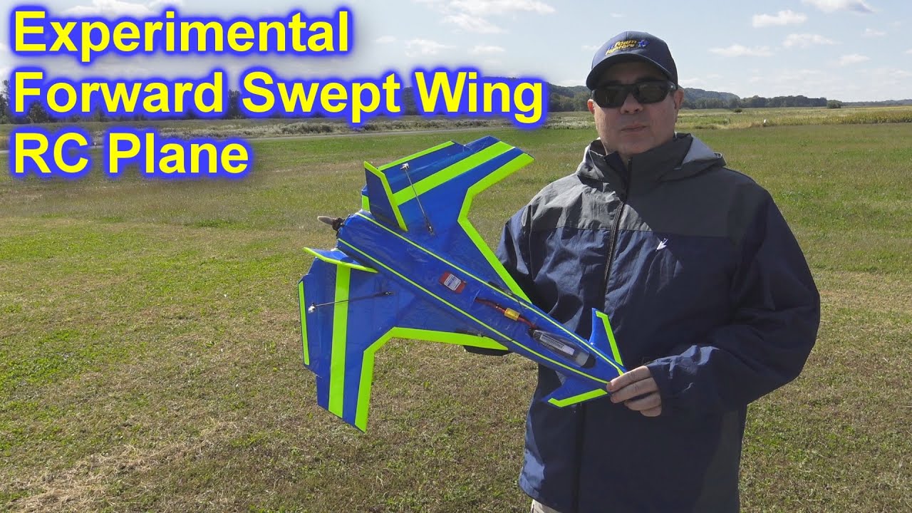 Experimental Forward Swept Wing Plane YouTube