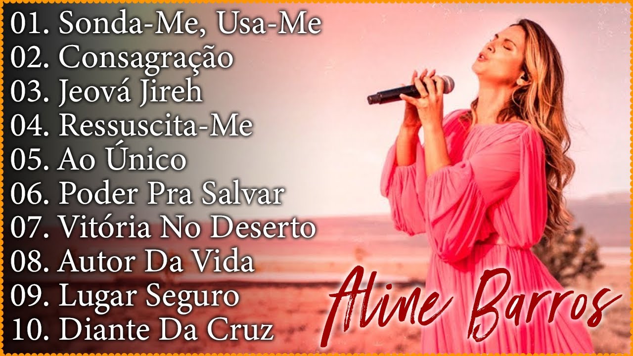 ALINE BARROS As melhores Músicas gospel 2023, Top Hinos 2023 YouTube