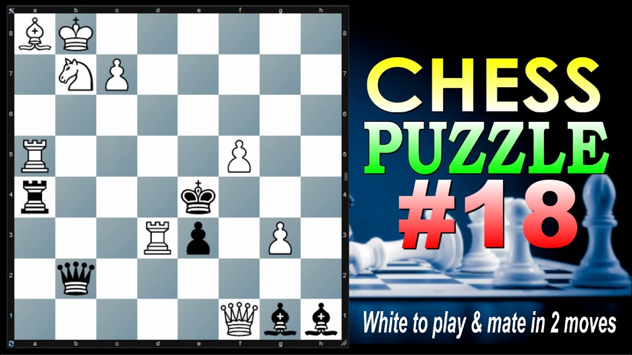 Mate in 2 Moves, White to Play - Chess Puzzle #35