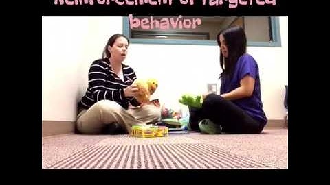 Pivotal Response Treatment PRT example