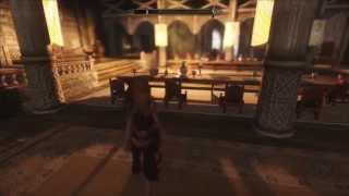 Skyrim Hair with physics