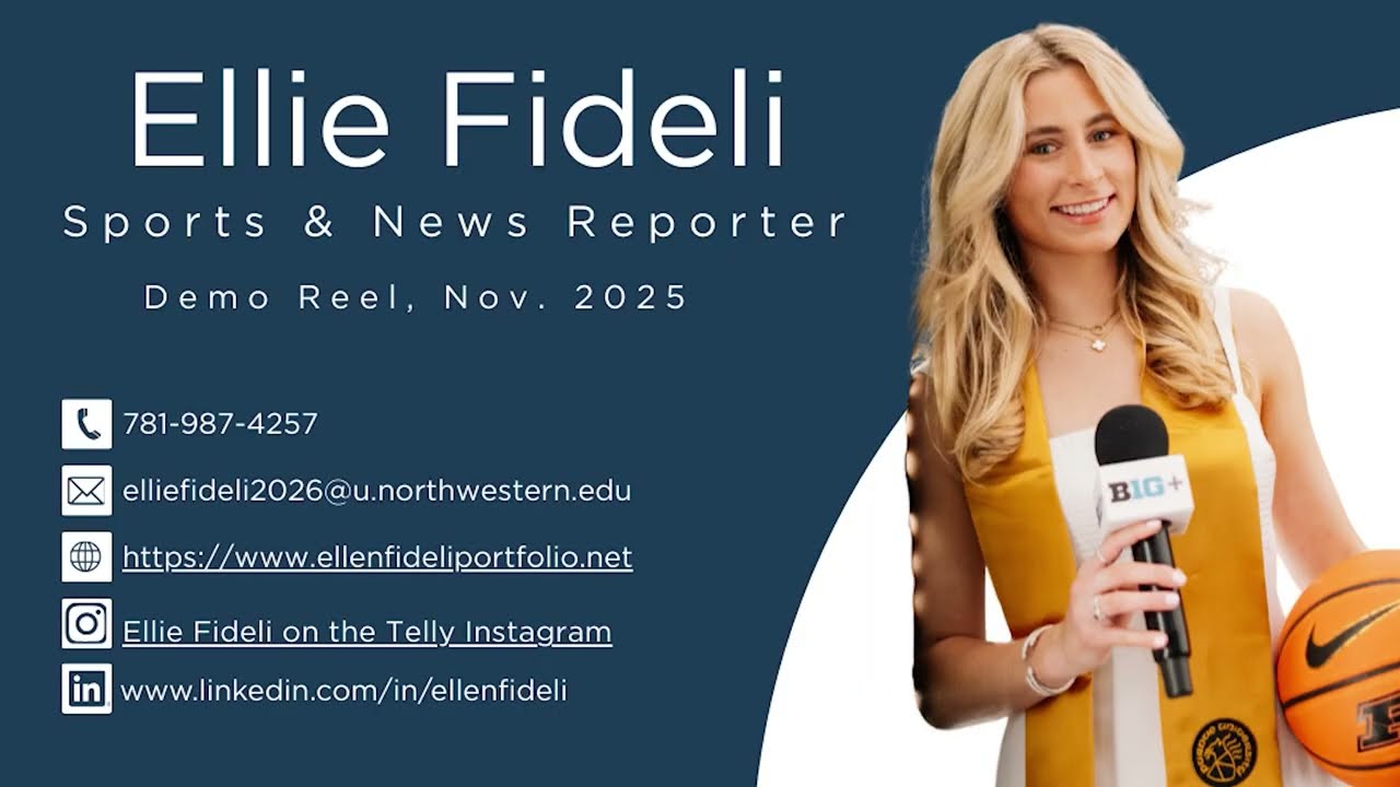 Ellie Fideli Demo Reel April 2026