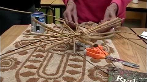 Nancy Today: Pt. 3 Rushworking at Mera ASMR basketmaking (basket making tutorial) hacer cesta