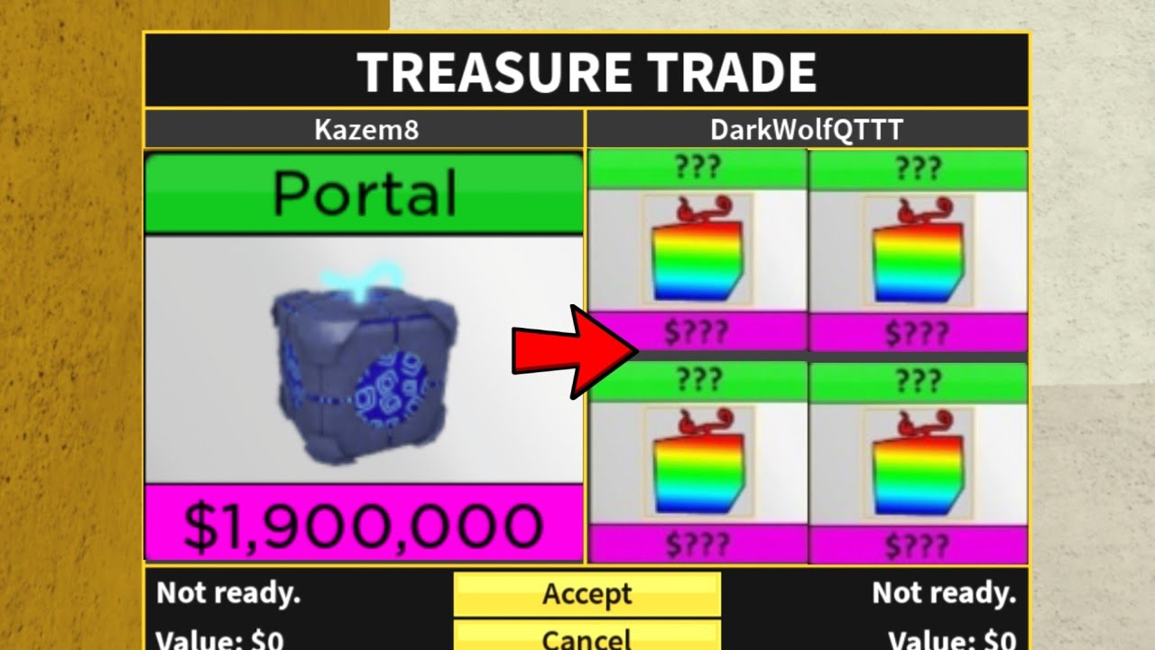 🌌 What do PEOPLE trade for a NEW PORTAL Fruit in Blox Fruits? 🌌 