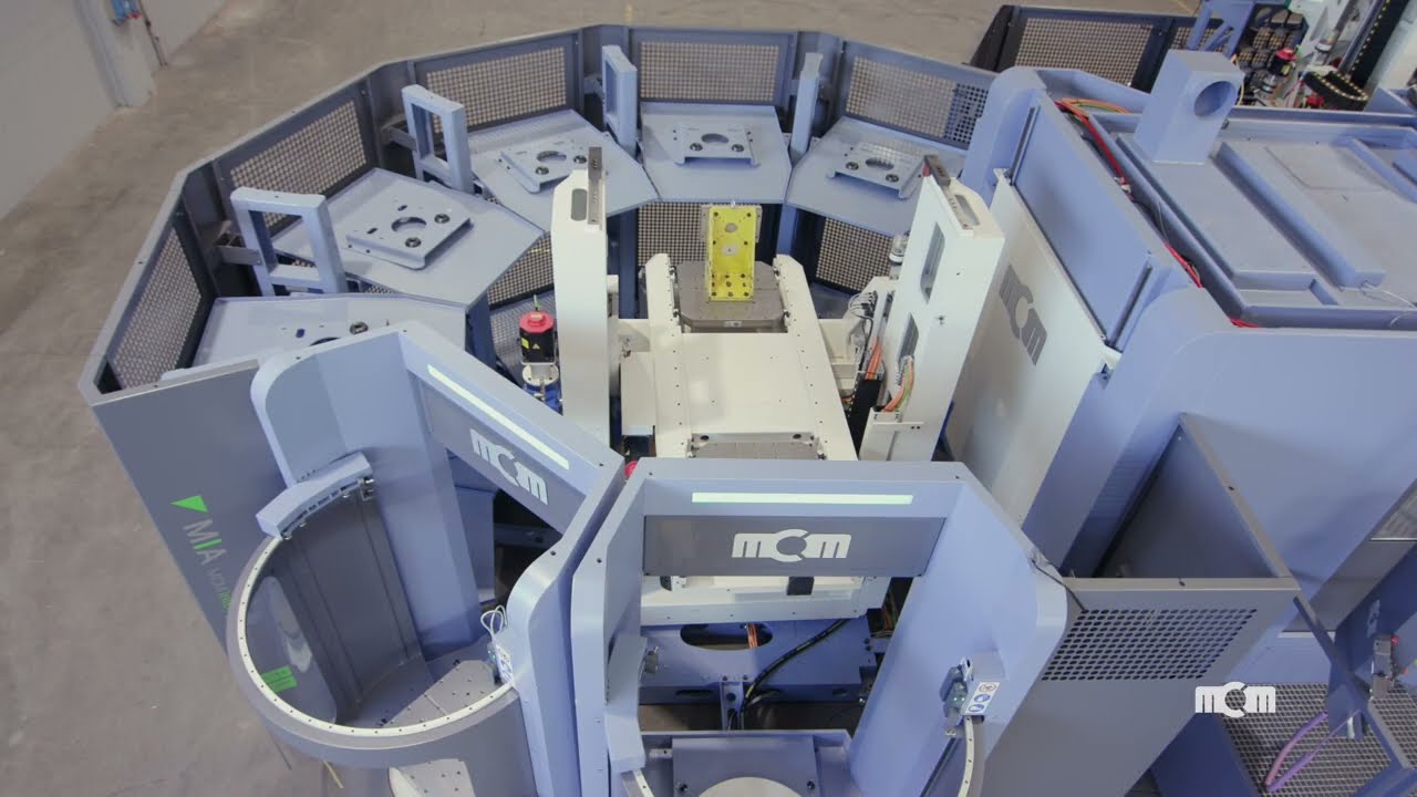 Clock 1200 EVO 5 Axes MIA MP14 - YouTube