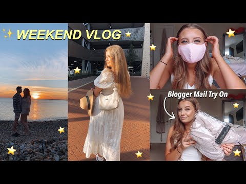 chilled-out-weekend-vlog-✨-/-evening-at-the-beach,-blogger-mail-&-updated-skin-care!-tasha-glaysher