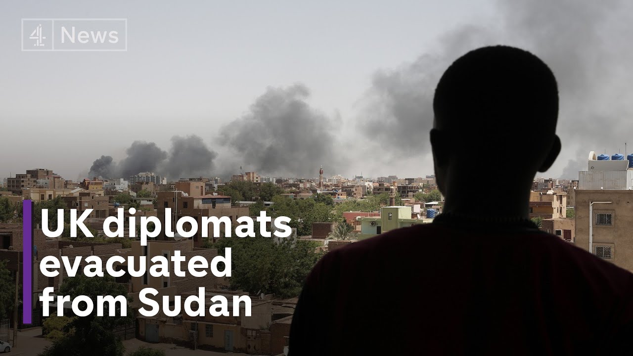 Sudan crisis: UK diplomats evacuated