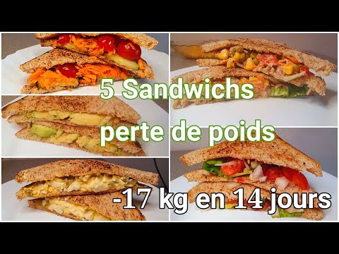 Vidéo: 10 Sandwichs Sains Pour Vous Aider à Perdre Du Poids