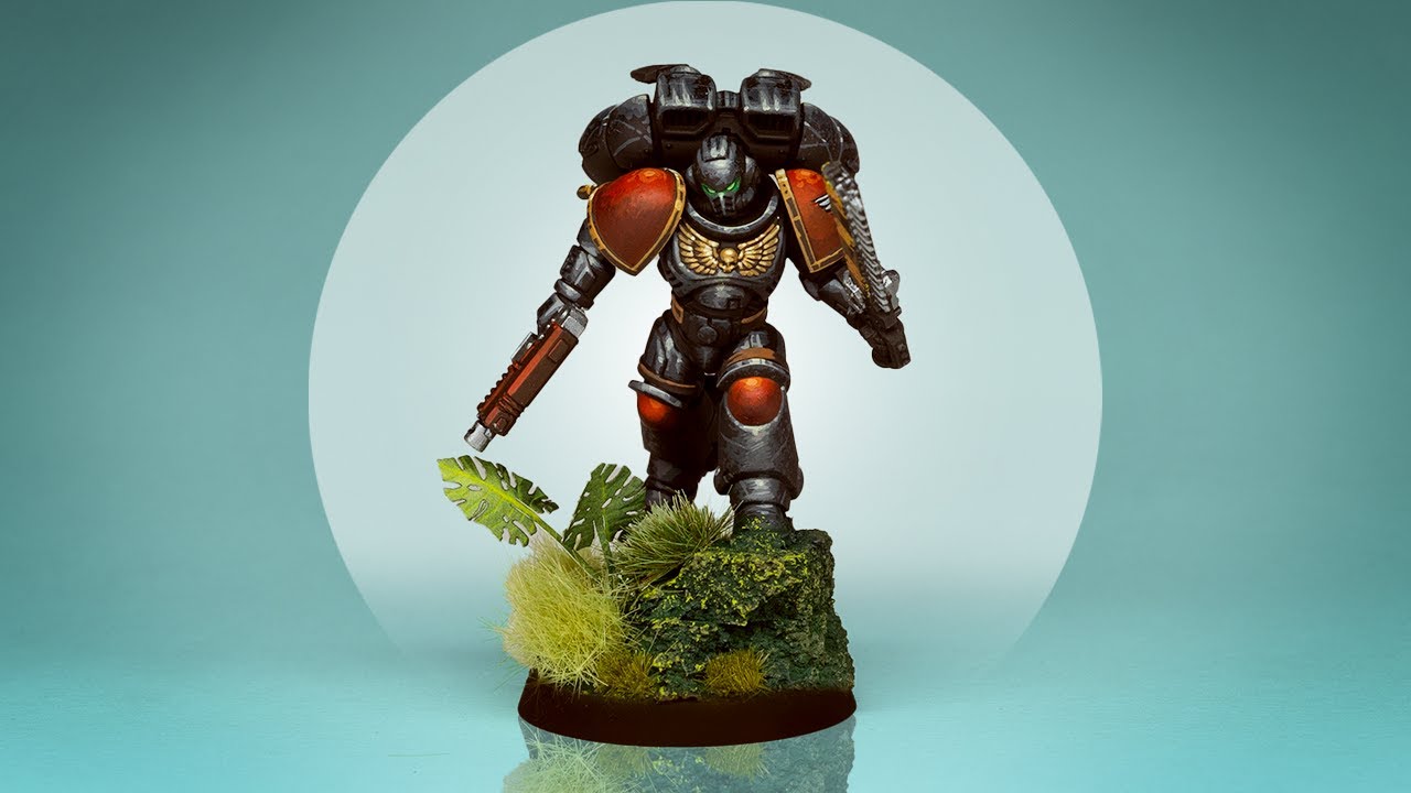Black armour on Space Marines – without it looking like crap
