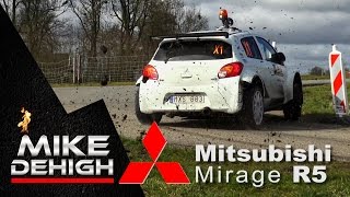 Mitsubishi Mirage R5 TESTING 2015 Space star