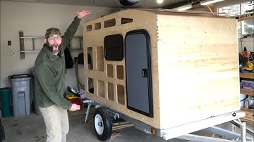 DIY Teardrop (Square Drop) Camper - Video 2
