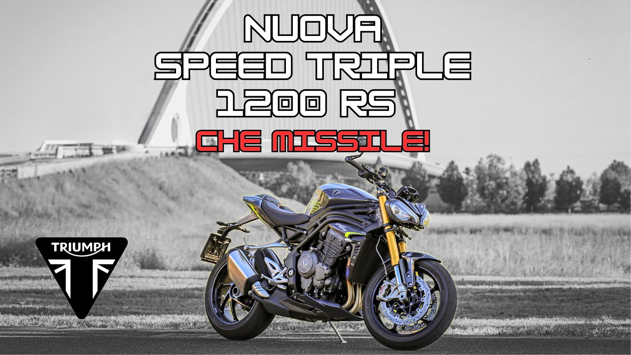 🔥 NUOVA TRIUMPH SPEED TRIPLE 1200 RS 2025 - CHE MISSILE! | Test Ride